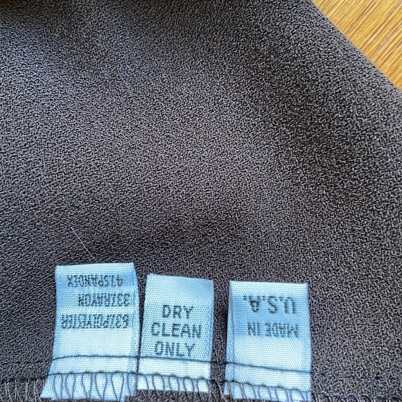 Planet Triple Collar Jacket. Dark brown. One size. EUC - Picture 6 of 7